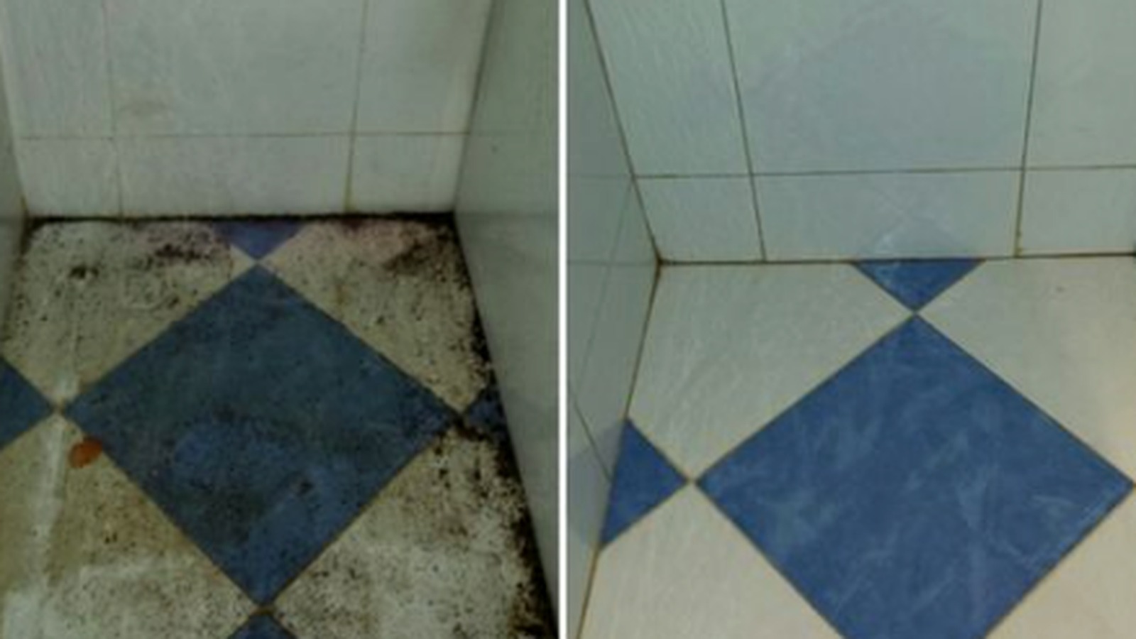 Antes y después de limpieza de baño Casa Limpia
