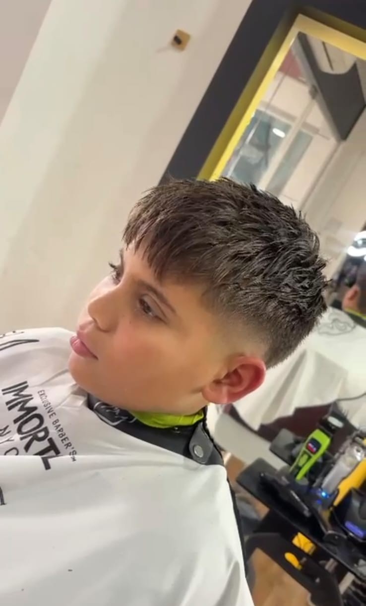 Corte realizado en Urban Barber